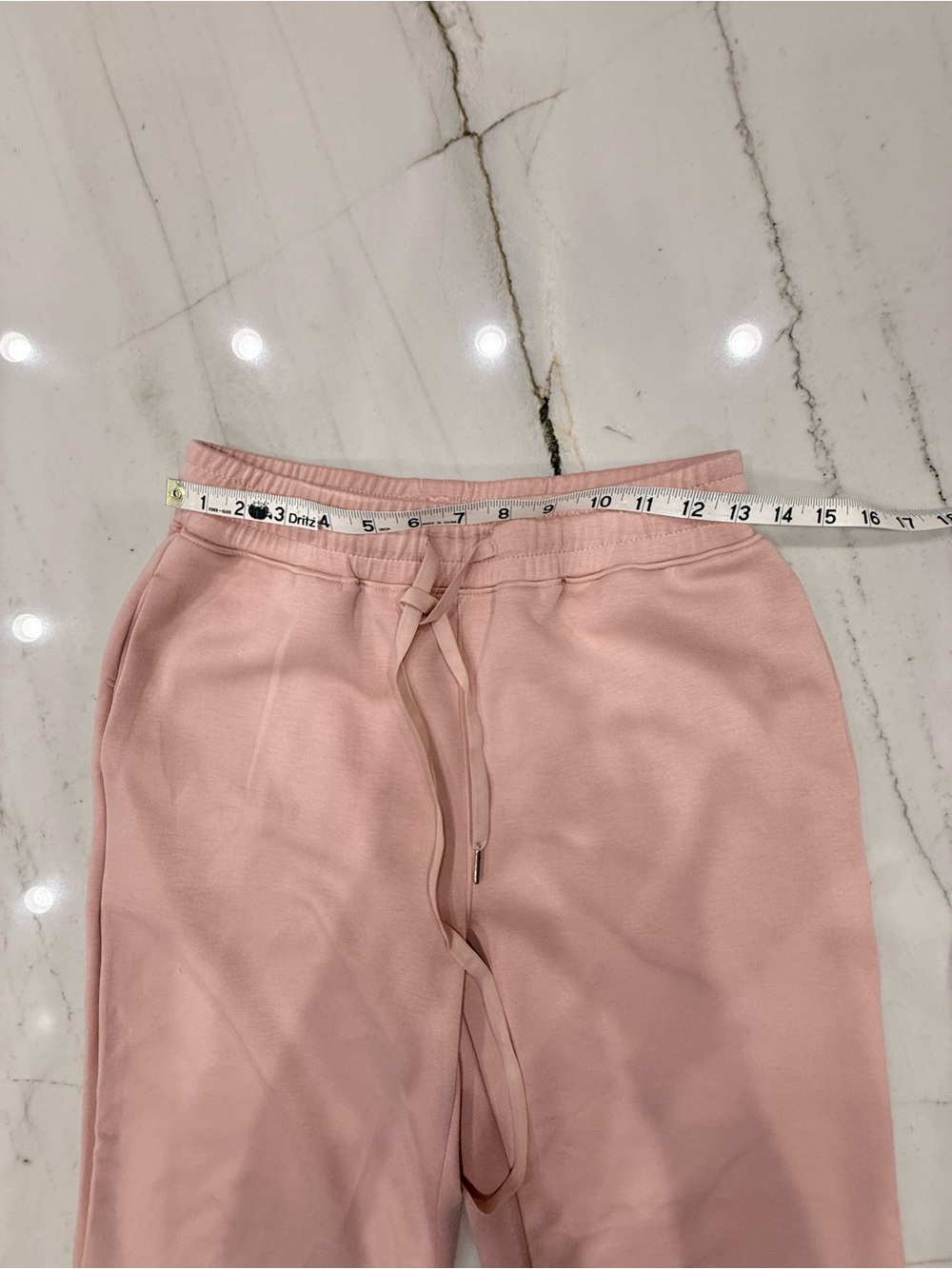 Sleeveless Mock Neck Wide-Leg Set in Blush Pink - Picture 8 of 12